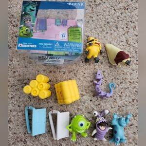 Disney Pixar Monsters Mini Figures Toys
